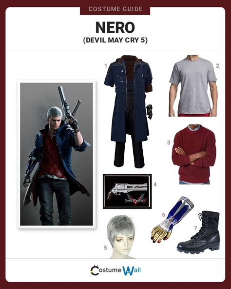 costume dior nero|How to Dress Like Nero from Devil May Cry 5.